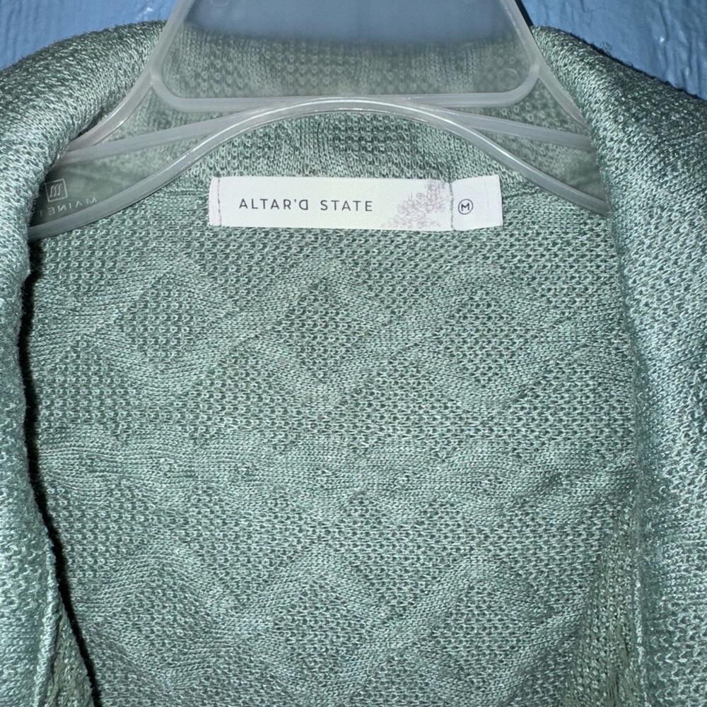 Altar State Green Button-Up Jacket - image 2